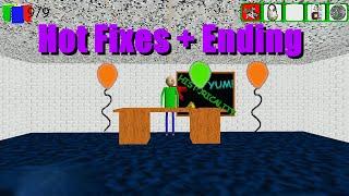 Baldi's Basics Plus - Hot Fixes And Little Changes! - V0.6.1