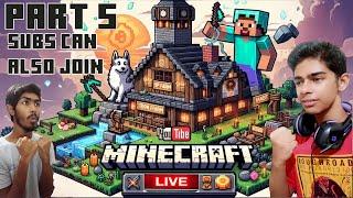 Minecraft live in the part 5 you can also play (Java edition)