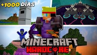 SOBREVIVI 1,000 días en Minecraft HARDCORE || PELICULA COMPLETA