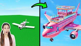 €1 TOT €1.000.000 LUXE VLIEGTUIG CHALLENGE! - LUXURY PLANE TYCOON (Roblox) || SpeelXL