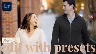 How to Edit Using Presets | Photography 101 | Cameron & Tia Photography