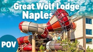 FIRST Indoor Water Park in Florida: Great Wolf Lodge Naples - ALL SLIDES