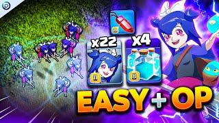 QUAD CLONE Mass BROOM WITCH is EASIER Than LAVALOON | Clash of Clans Even Attack Strategy