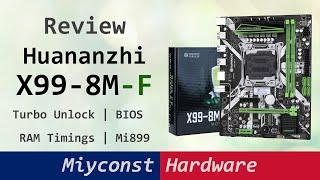  Huananzhi X99-8M-F – detailed review | E5-2678 V3 | i7-5820k | E5-2680 V4 | O.C. | VRM | Mi899