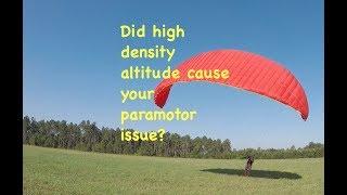 Paramotor Density Altitude