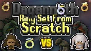 Dagannoth Ring Set from SCRATCH | Tanzoo v Virtoso | Challenge Episode 102