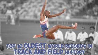 Longest Standing World Records in Track and Field History