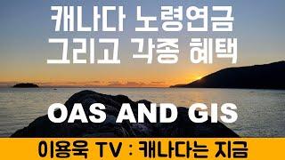 [이용욱 TV : 캐나다는 지금] 23. 캐나다 노령연금과 기타 혜택. OAS AND GIS