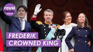 King Frederik X Crowned King of Denmark: Ceremony Highlights