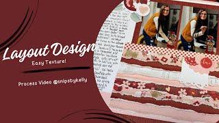 Scrapbook Design Idea: Discover Simple Ways To Add Texture