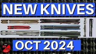 NEW KNIFE RELEASES OCTOBER 2024! New Folding and Fixed Blade Knives You Have To See!