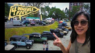 So Many Cool 4x4 Rigs! | 4 Wheels Fest 2024 Malaysia | Rainforest Trophy 2024