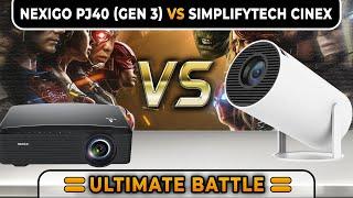  NexiGo PJ40 (Gen 3) vs SimplifyTech CineX: Best Projector Battle!  Which One Wins? 