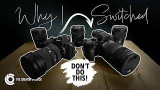 WHY I SWITCHED...AGAIN! Sony a7siii to Lumix S5iiX. Don't do this!