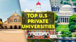 Top 25 Best Private Universities in USA