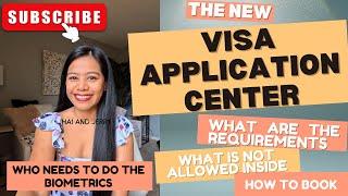 NEW VISA APPLICATION CENTER/ HOW TO BOOK APPOINTMENT FOR BIOMETRICS/ REQUIREMENTS #fyp #viralvideo