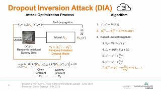AAAI 2023 Conference Talk | Dropout is NOT All You Need to Prevent Gradient Leakage