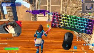 Razer Huntsman Mini Analog Keyboard Sounds  ASMR  Smooth Fortnite Titled Towers Gameplay 240FPS