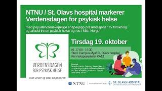 Snap-kjapt 2021: Markering av Verdensdagen for psykisk helse ved NTNU og St. Olavs Hospital