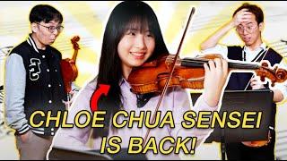 Violin Prodigy Chloe Chua Teaches Us the HARDEST Paganini Cadenza!