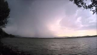 Positive Charged Colorado Lightning Thunderstorm