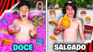 PISCINA DOCE vs PISCINA SALGADA! - Desafio