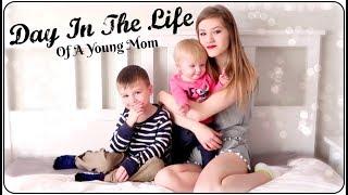 Day In The Life Of A Young Mom Of TWO! | Pregnant at 16