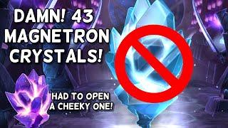 43 Magnetron Crystals Opening | Not Happy About This So Opened A Limited 7 Star Crystal | MCOC