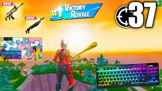 Apex Pro TKL ASMR  37 Kills Solo vs Squads  Satisfying Keyboard OG Fortnite Reload 540 FPS 4K