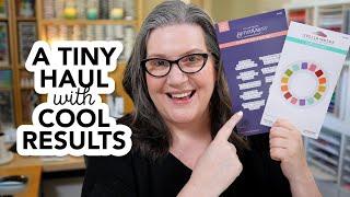 A tiny craft haul with BIG, cool results!