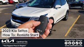 2023 Kia Seltos | How To Use Your Remote Start!