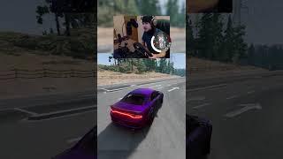 Driving SRT Len's Hellcat in BeamNG Drive #shorts