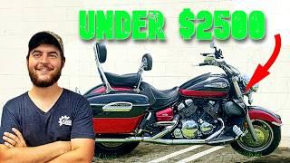 The Best *Used* Cruiser Motorcycles For UNDER $2500!