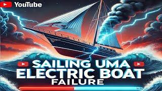 Sailing UMA electric sailboat FAILURE