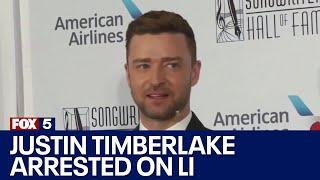 Justin Timberlake arrested on Long Island, charged with DWI: What police docs show