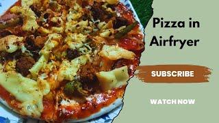 How to make pizza in Airfryer | pizza recipe