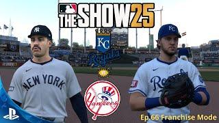 Yankees vs. Royals - MLB The Show 25 Franchise Mode PS5 Gameplay | Ep. 66
