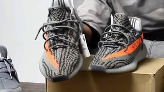 authentic 350 v2 orange unboxing new package from www solehot ru