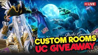 BGMI LIVE CUSTOM ROOM | RP AND UC GIVEAWAY EVERY MATCH | ALL WEAPONS AND TDM CUSTOMS