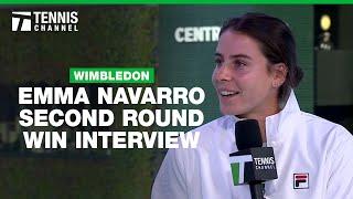 Emma Navarro Breaks Down Huge Win over Osaka | 2024 Wimbledon 2nd Round