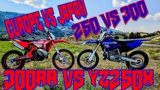 Beta 300RR Race Edition VS Yamaha YZ250X- Europe VS Japan enduro bike comparison