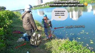 Rejeki Nomplok..! Saat Mancing Warga Sini Heran Sampai Saya Bagikan Ikan