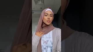 Trending Hijab Style Tutorial ️ Easy !