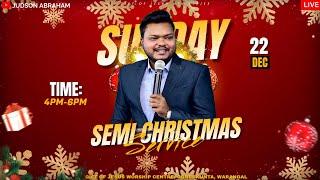  Semi-Christmas Service live ⭐️  || December 22nd - 2024 || Samson Judson Live