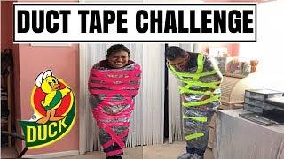 DUCT TAPE CHALLENGE!!!