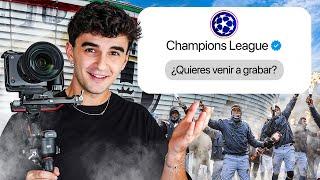 1 DÍA GRABANDO para un EQUIPO de CHAMPIONS LEAGUE