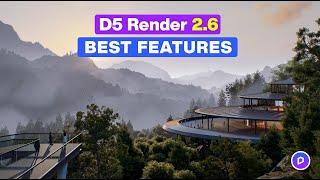 D5 Render 2.6 Best Features - AI Atmosphere, UV Randomizer and more!