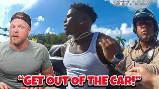 NFL Superstar gets MANHANDLED by Miami Police