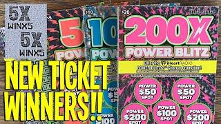 NEW TICKET WINNERS!!  EVERY Power Blitz Ticket!  Fixin To Scratch