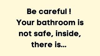 ️ God Message Today | Be careful! your bathroom is not safe... | Obtain God's Grace